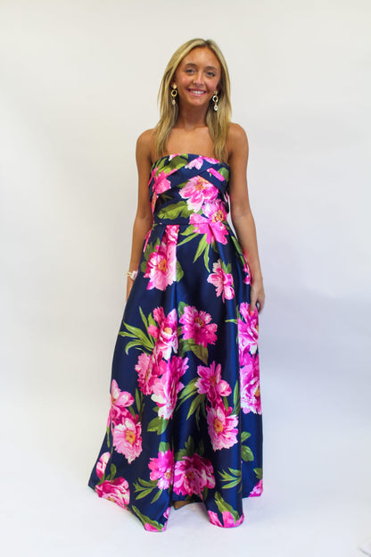 Feeling Fancy Floral Maxi Dress