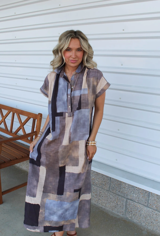 Aya Geo Dress