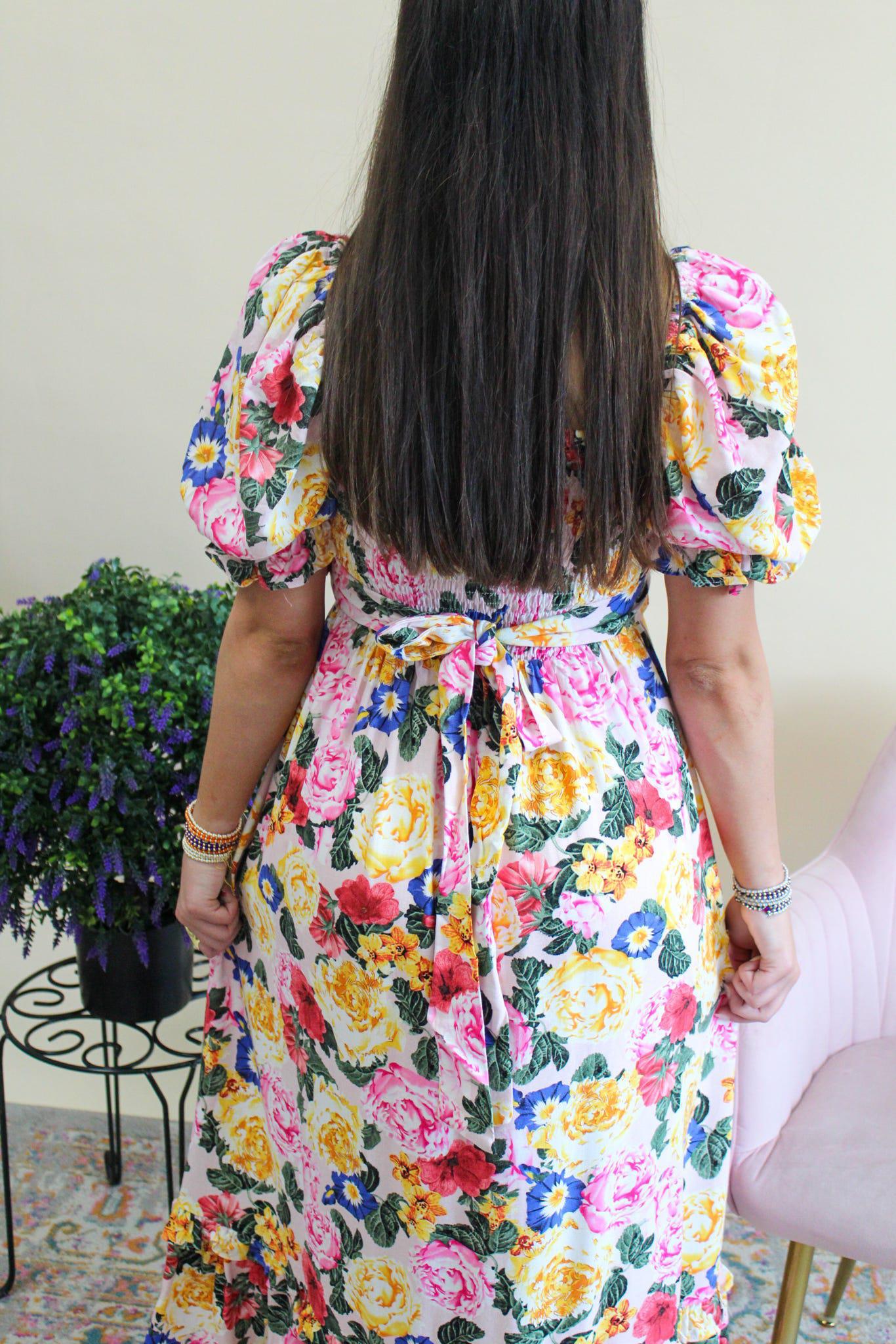 Rose Monet Maxi Dress