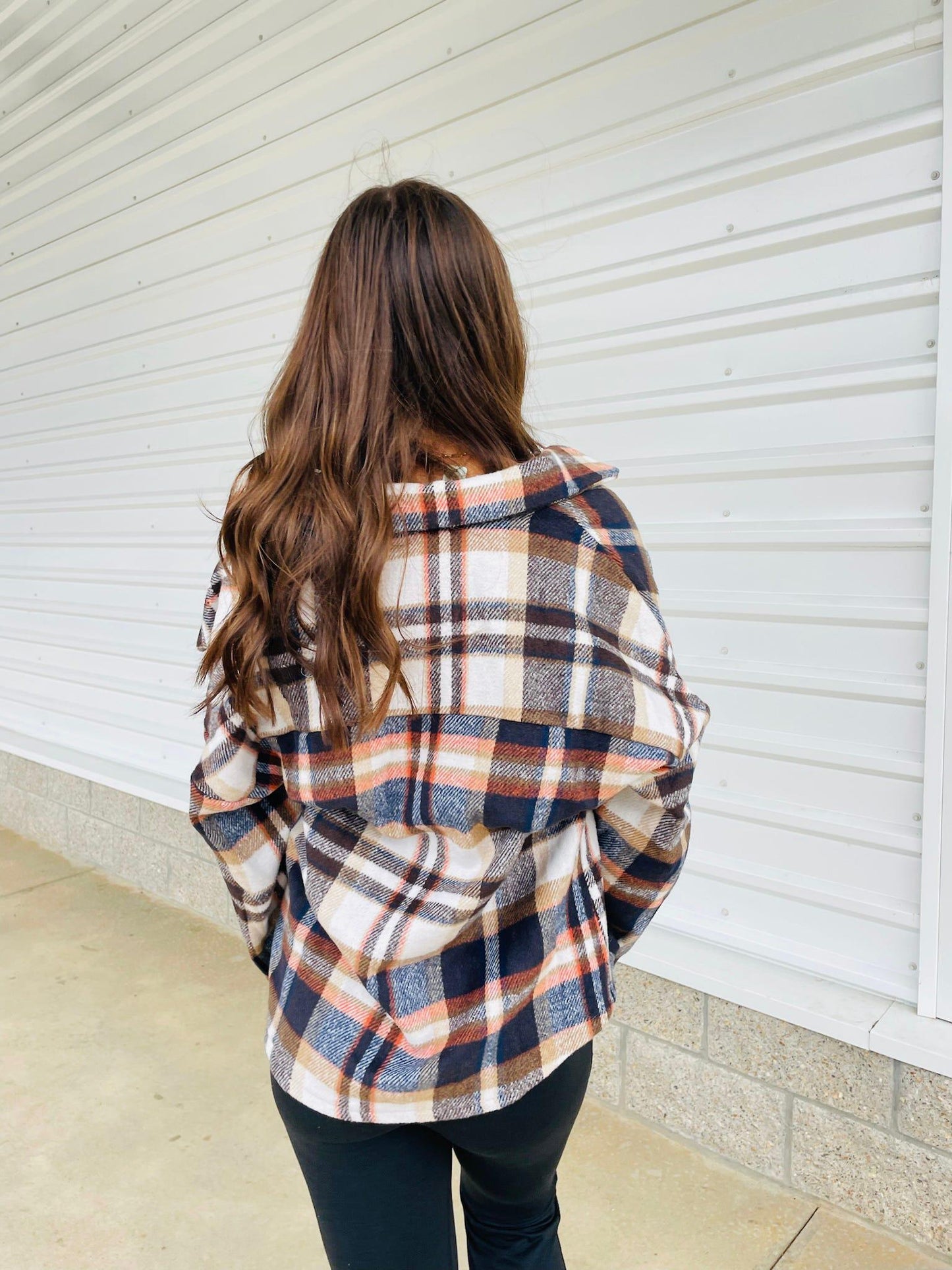 Auburn Plaid Shacket