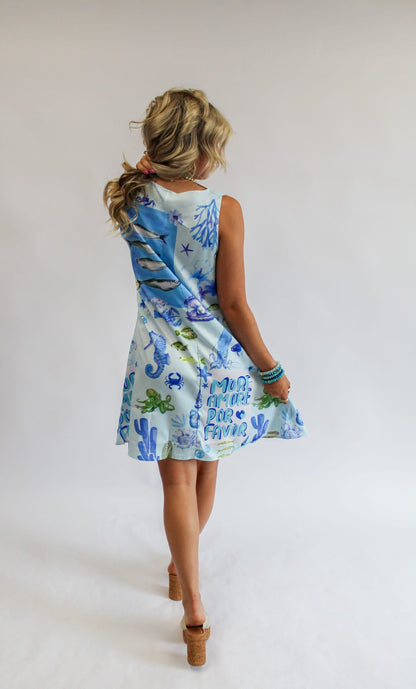 Coastal Breeze Mini Dress