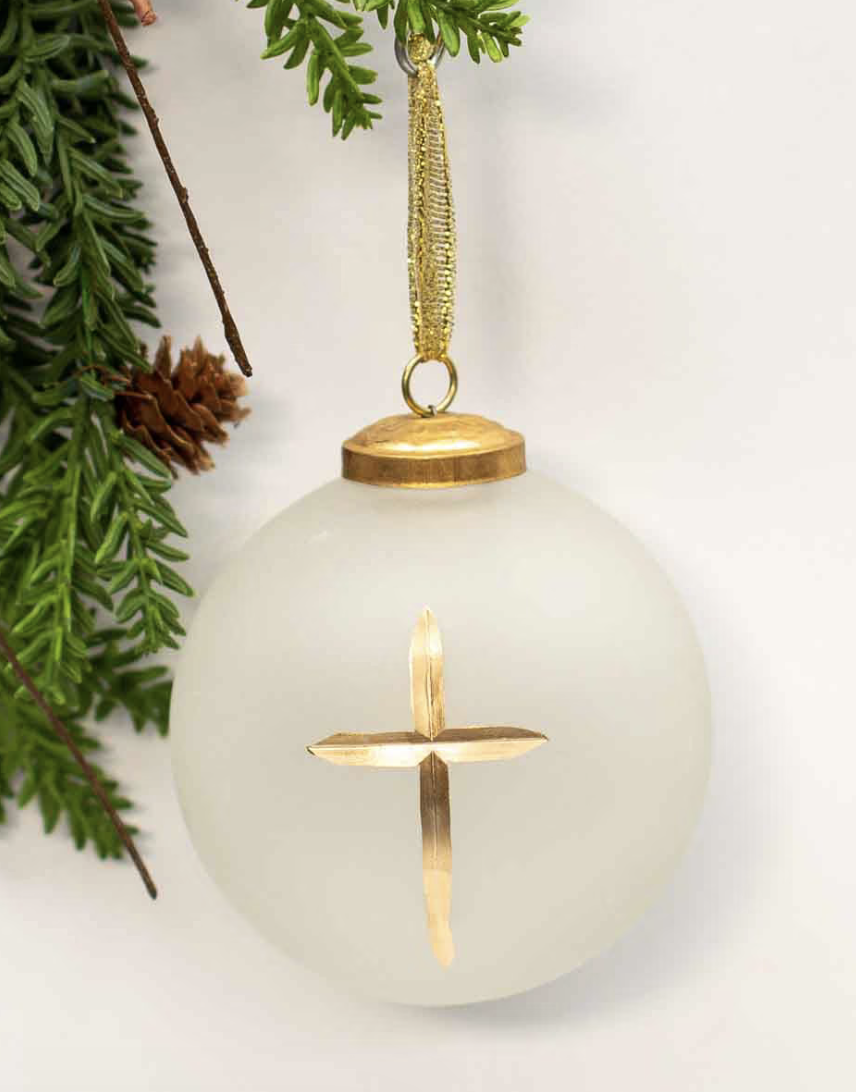 Cruix Glass Ball Ornament