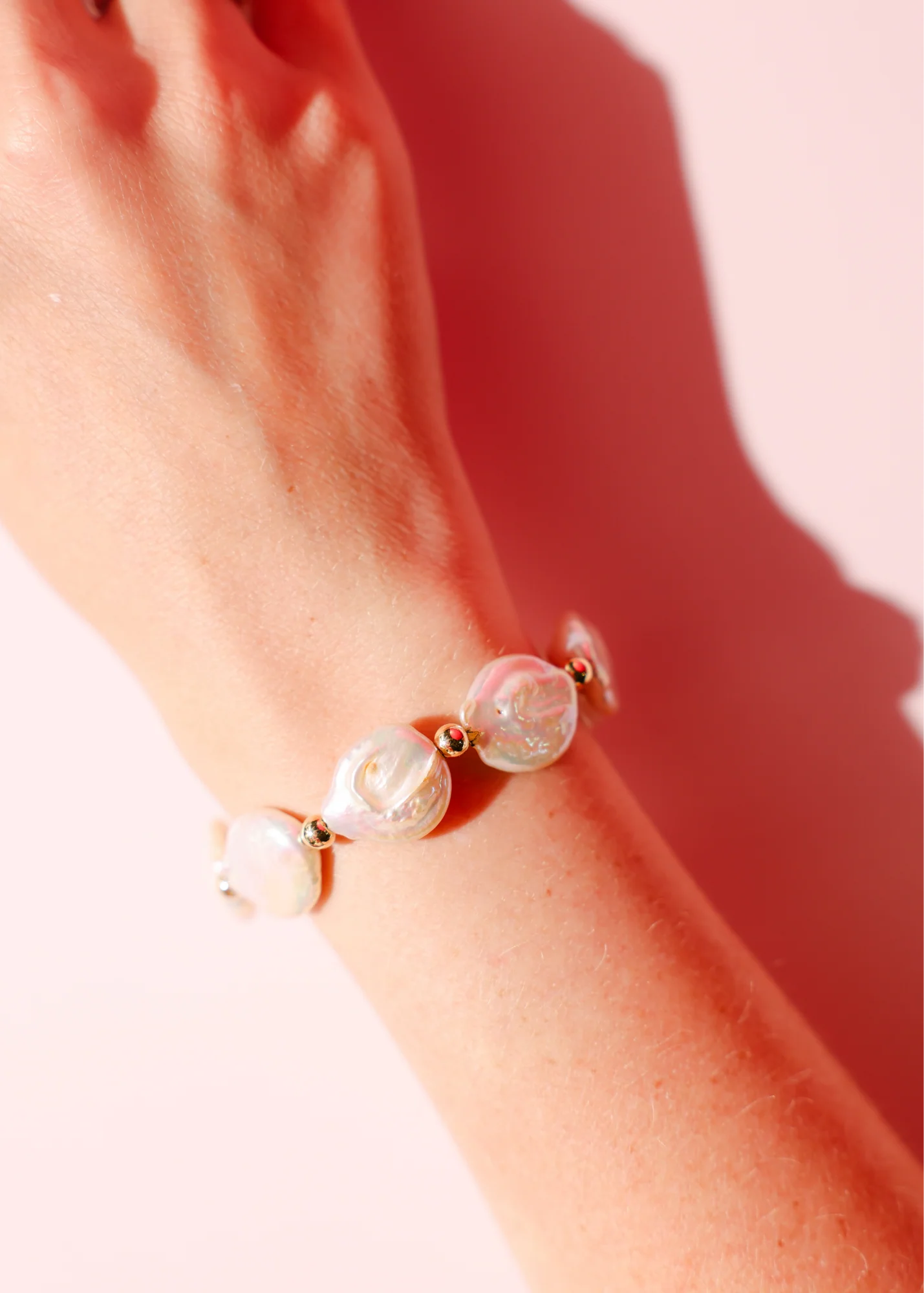 Kai Pearl Bracelet in Gold