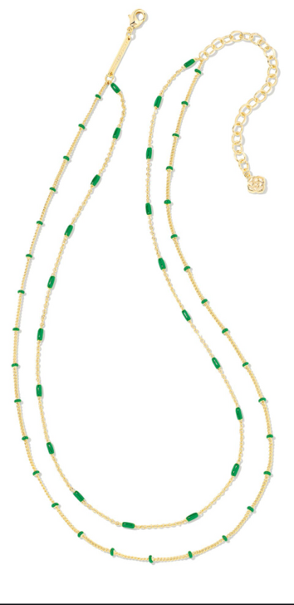 Dottie Gold Multi Strand Necklace