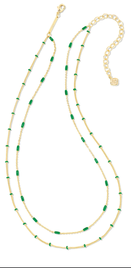 Dottie Gold Multi Strand Necklace
