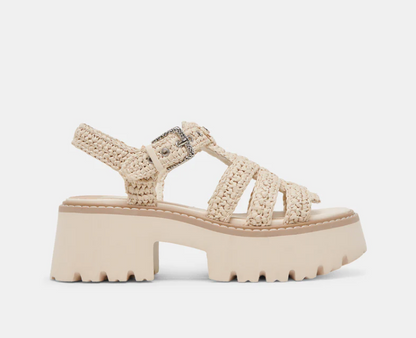 Latice Oatmeal Sandal