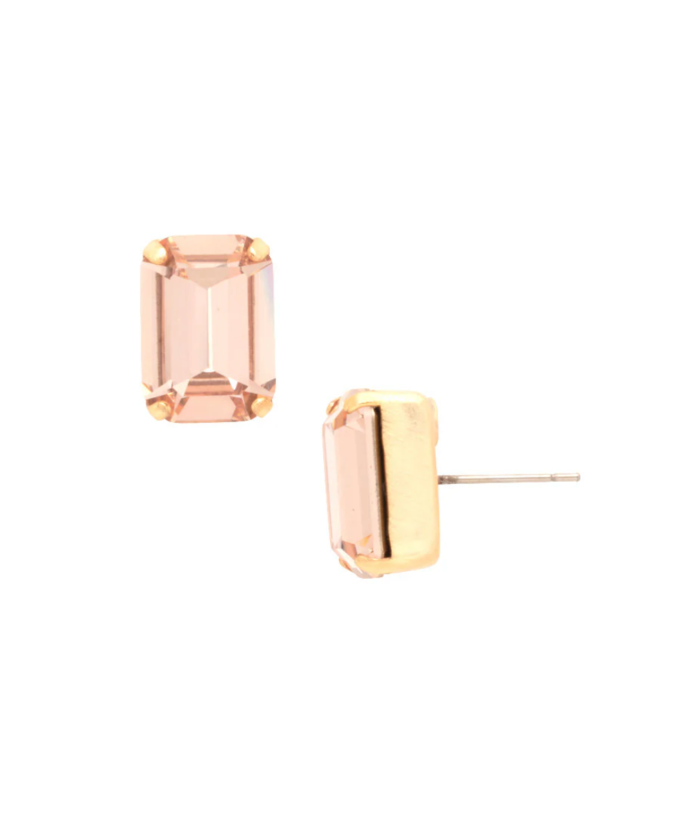 Everyday Stud Earrings Matte Gold Golden Goddess