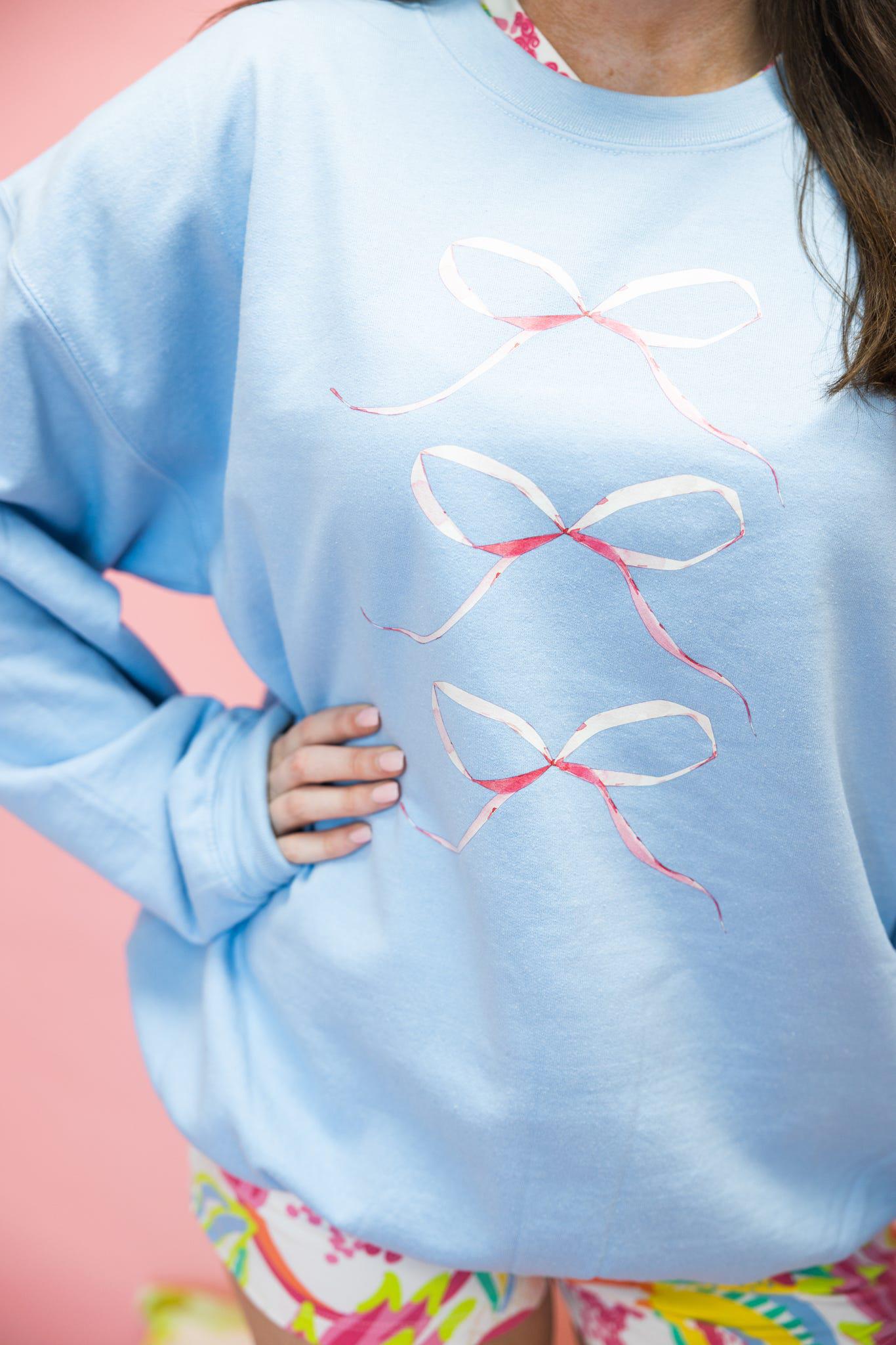 Pink Bows Sweatshirt
