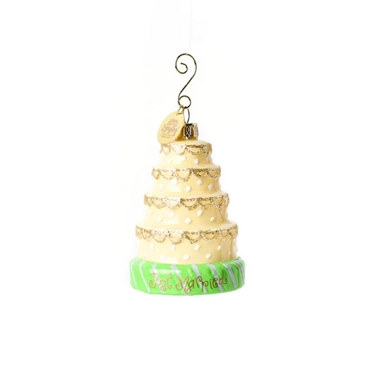 Wedding Cake Shaped Ornament