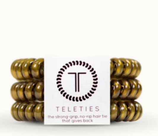 Olive Green Small Teleties