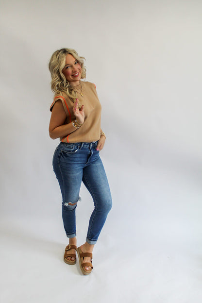 Isla Sleeveless Knit Top