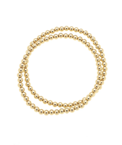 Walker Ball Bead Stretch Bracelet Set
