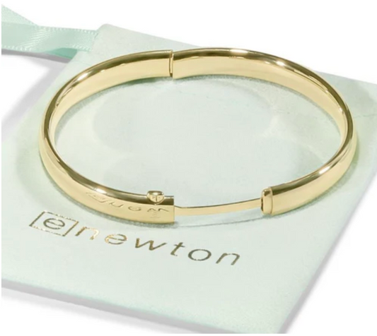 Cherish Gold Bangle Bracelet Medium