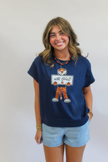 AU Large Mascot Emily Top