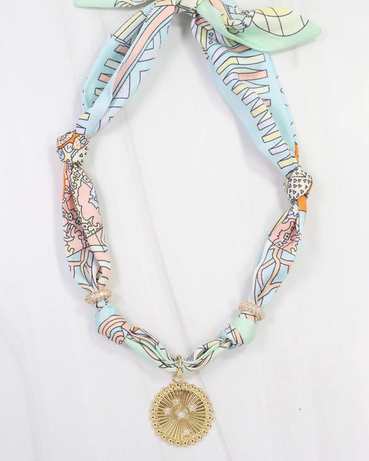 Shannon Scarf Charm Necklace