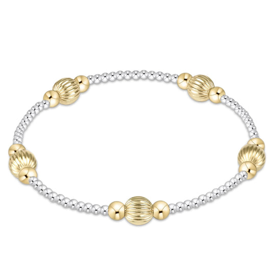 Purpose Dignity 6mm Bead Bracelet- Mixed Metal