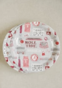 The University of Alabama Paper Plate Pack