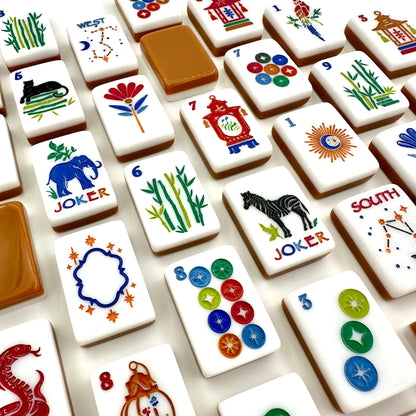 Mystical Menagerie Mahjong Set