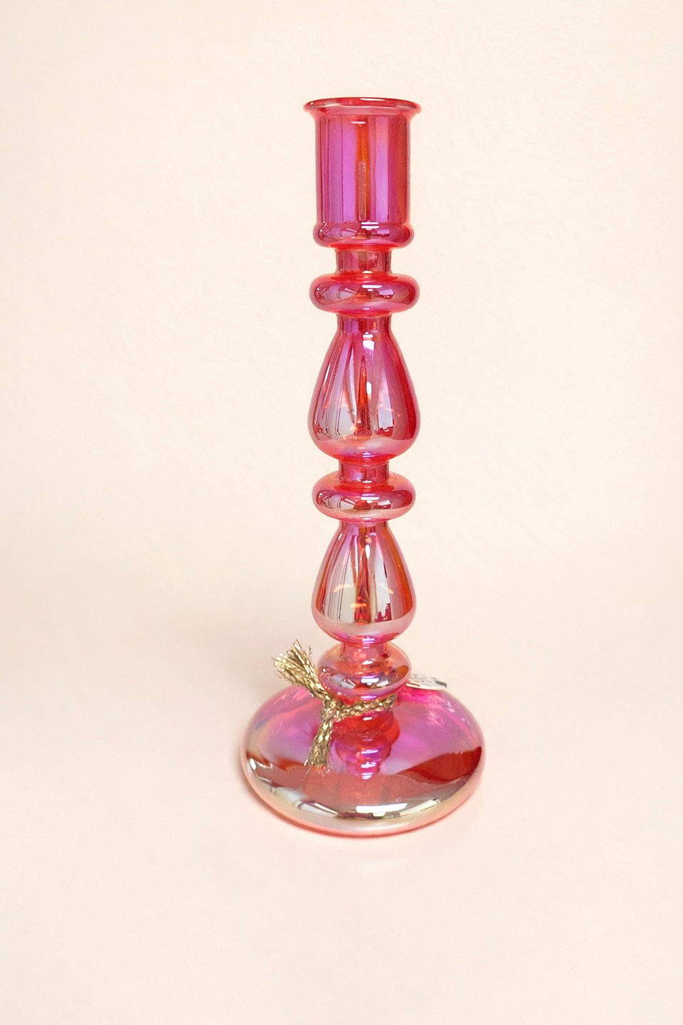 Opalescence Essence Taper Candle Holder, Glass, 8.5'' & 11''