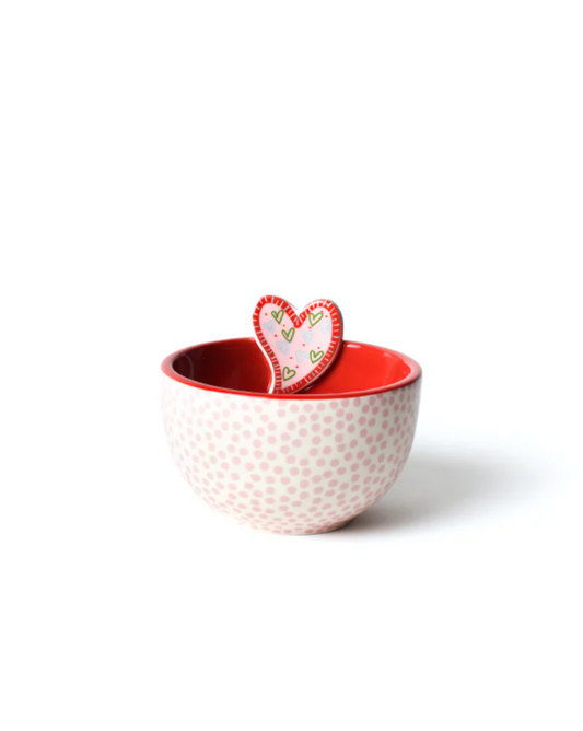 Happy Everything Heart 4 Embellishment Bowl