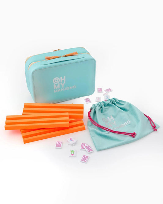 Poppy Debutante Mahjong Tile Set