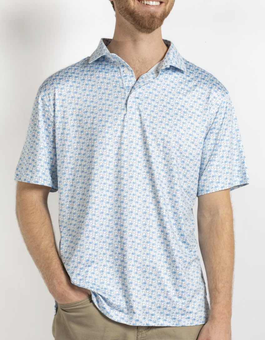 Men's Chesapeake Crab Performance Polo