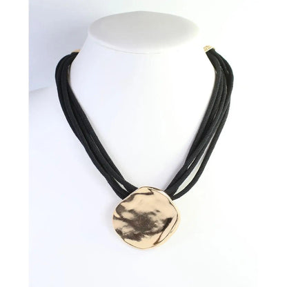 Calia Gold Pendant Cord Necklace