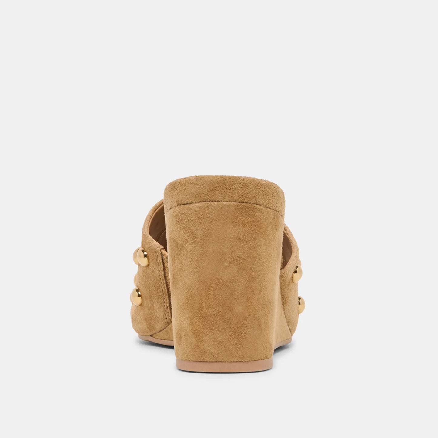 Holta Stud - Light Brown Suede