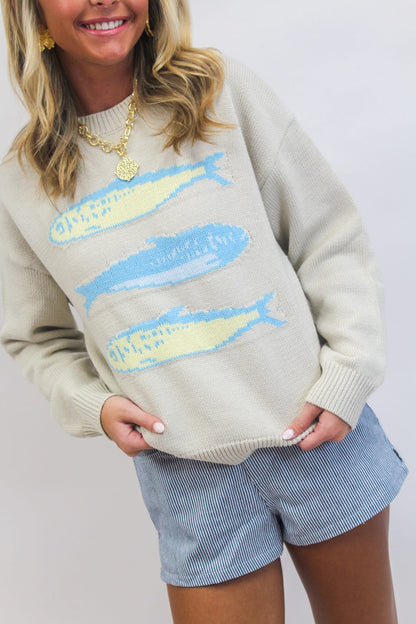 Tres Sardines Sweater Top