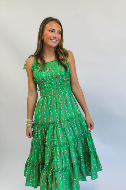 Sweet Springtime Midi Dress
