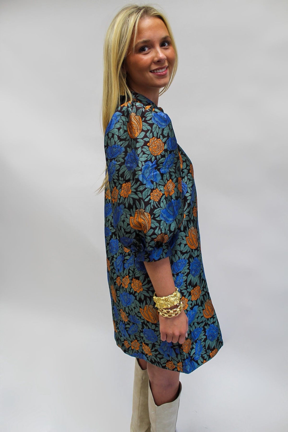 Autumn Garden Mini Dress