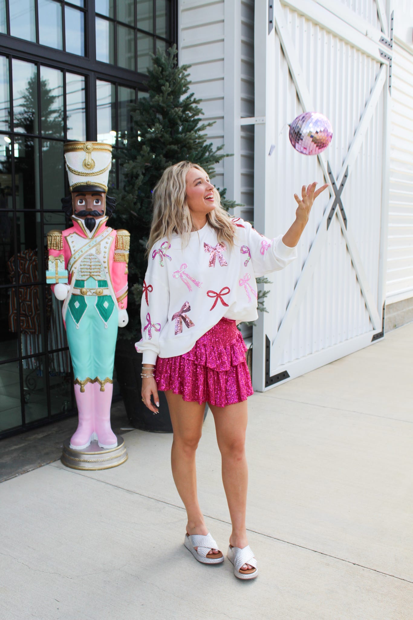 Millie Bows Sweatshirt