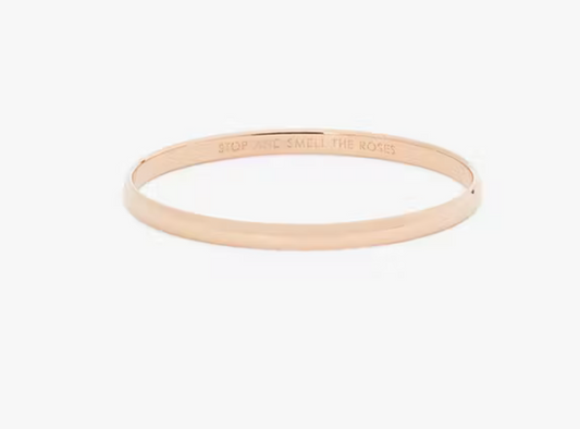 Stop and Smell Roses Idiom Bangle