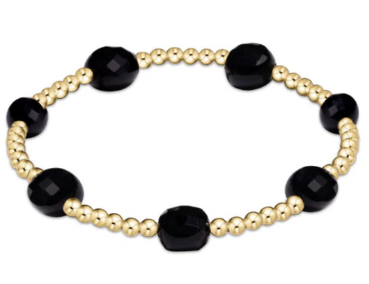 EXTENDS- ADMIRE GOLD 3MM BEAD BRACELET