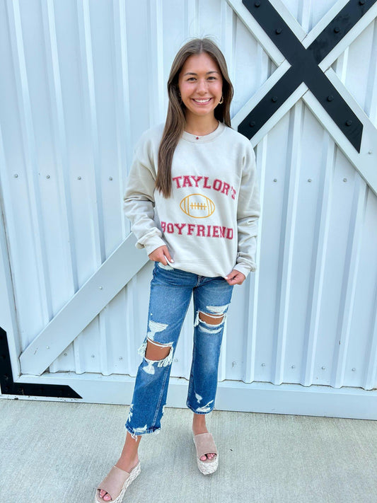 Go Taylor’s Boyfriend Crew | Taylor Travis Sweatshirt