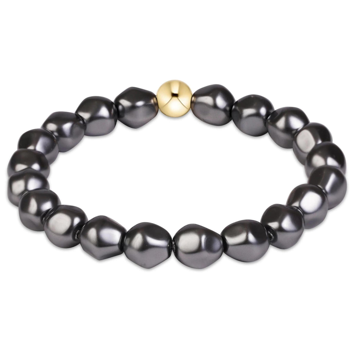 Classic Admire Pearl Dark Grey Bracelet