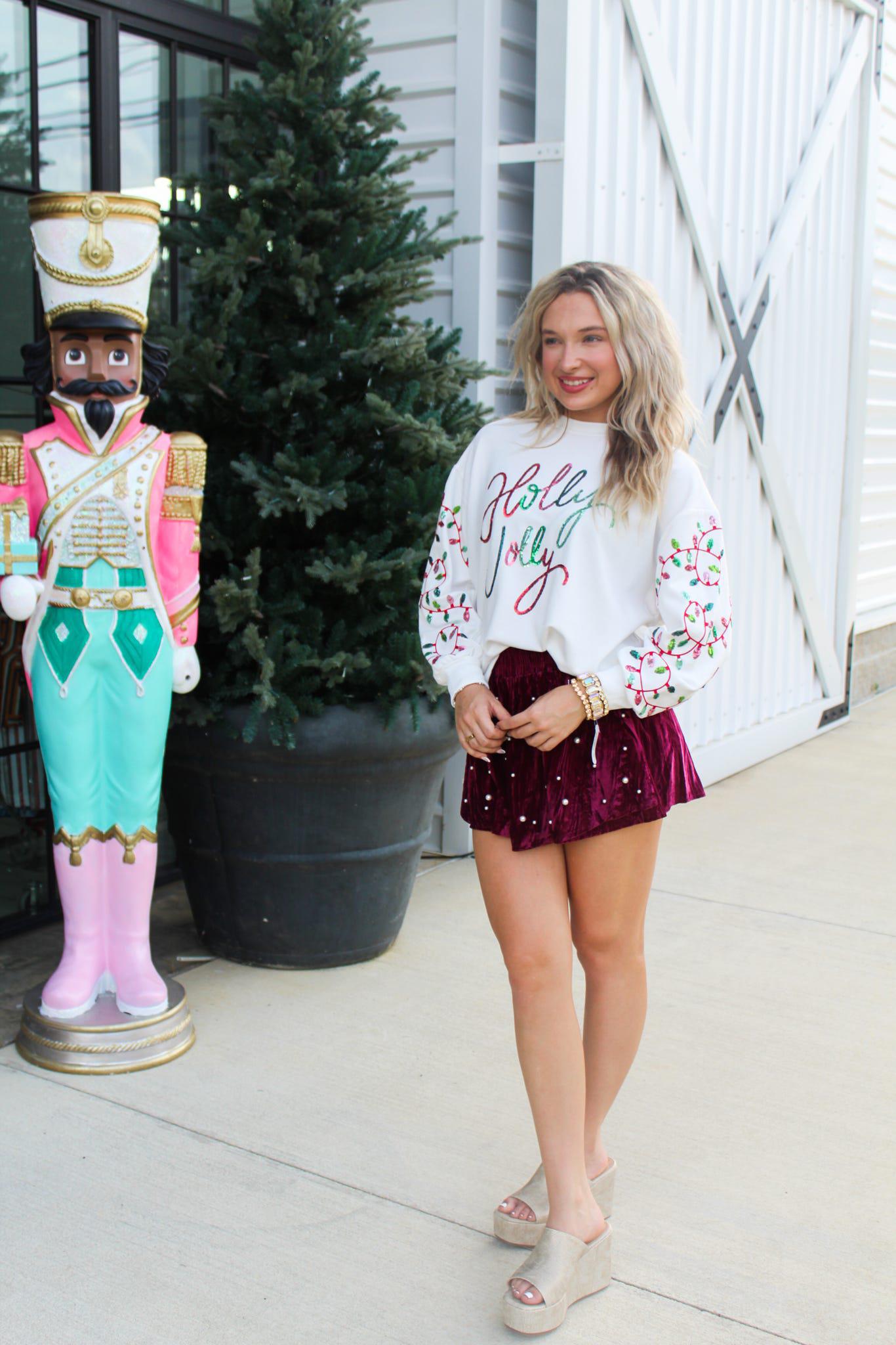 Sarah Holly Jolly Lights Sweatshirt