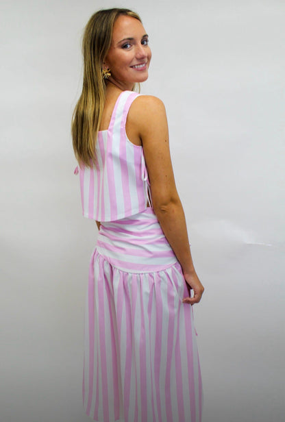 Pink Sugar Stripe Set