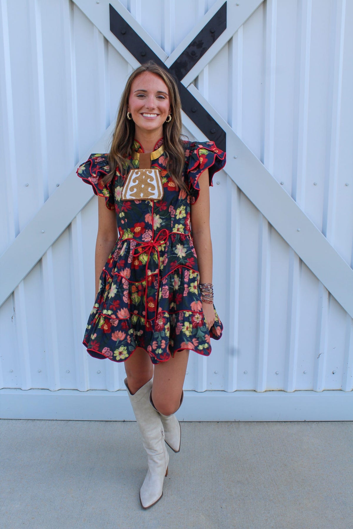 Wildflower Whimsy Mini  Dress