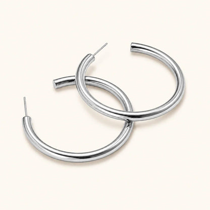 Muse Hoops - Silver