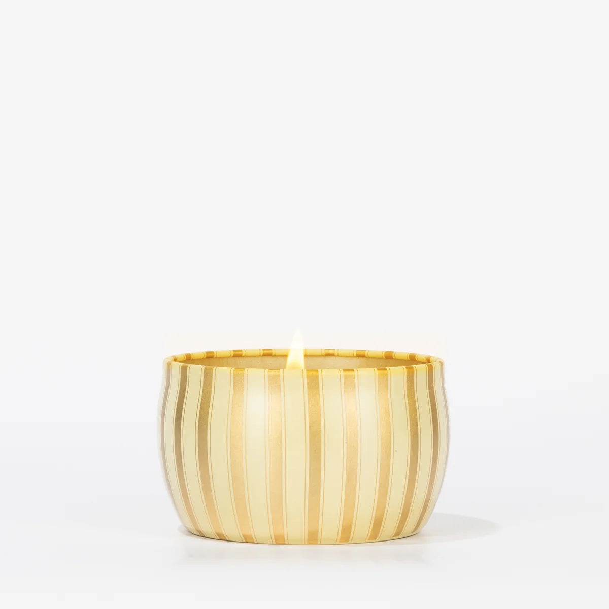 Gilded Pear Holiday Tin Candle