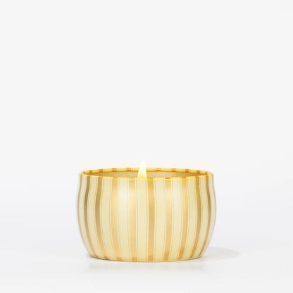 Gilded Pear Holiday Tin Candle