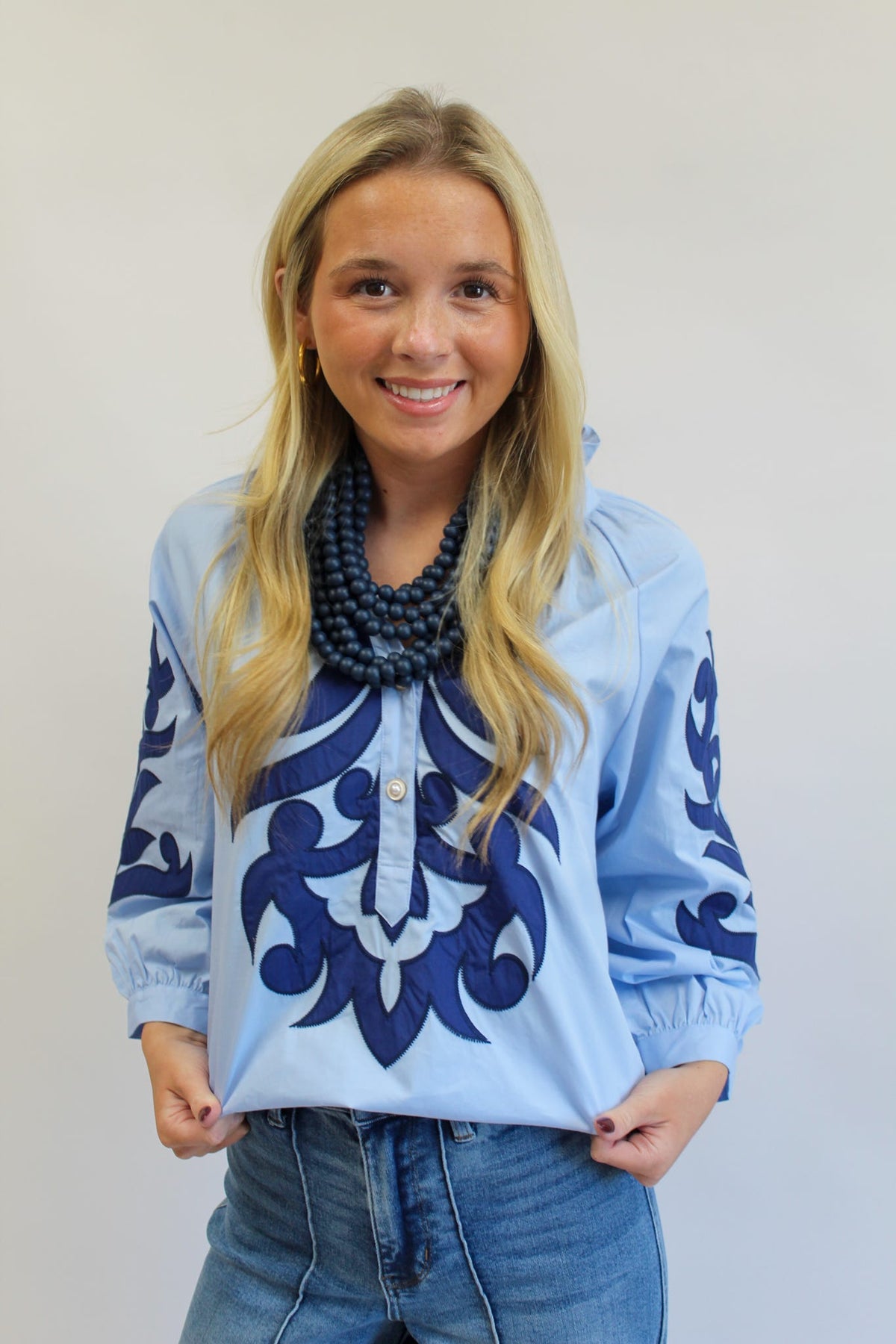 Summer Blues Top