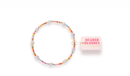 Beaded Blondes Asst Sprinkle Pearl Anklet