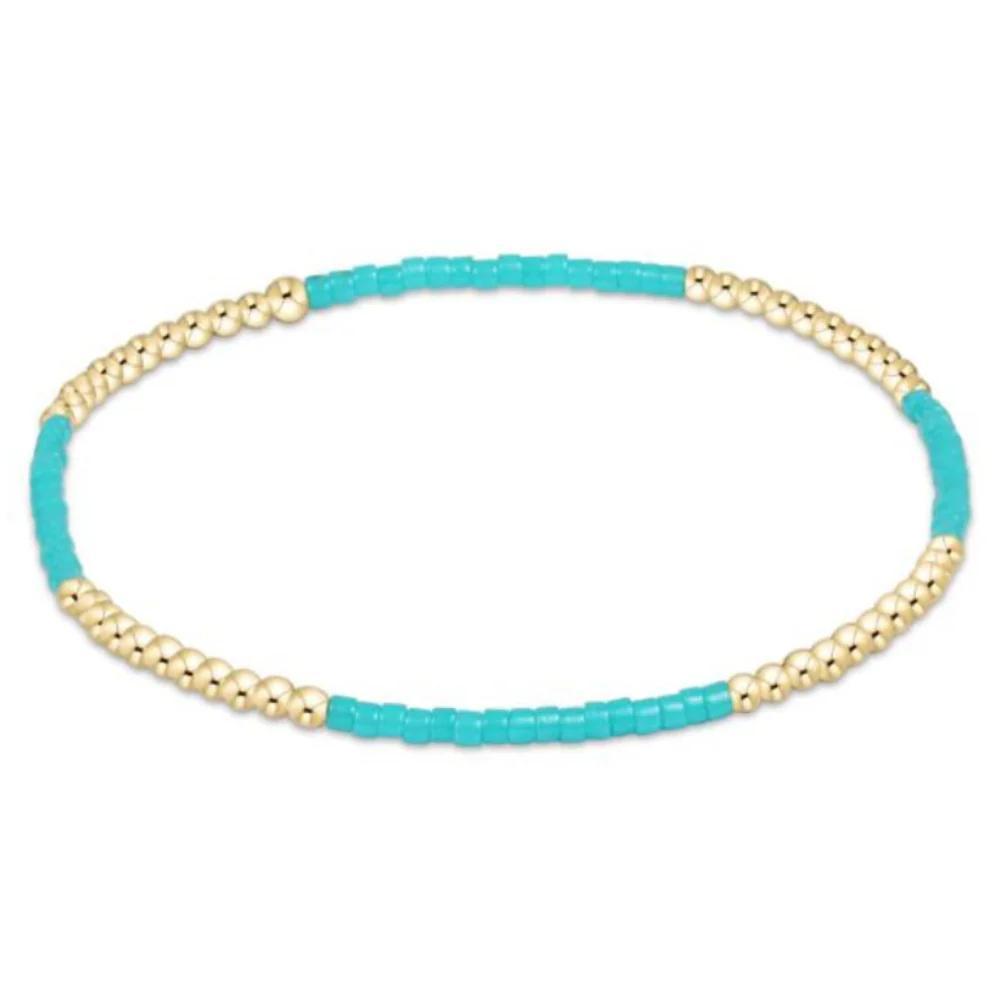 Hope Blissful Bracelet Gold- Turquoise