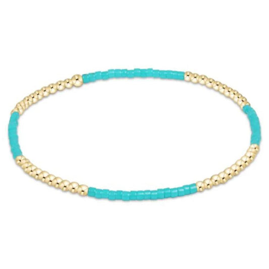 Hope Blissful Bracelet Gold- Turquoise