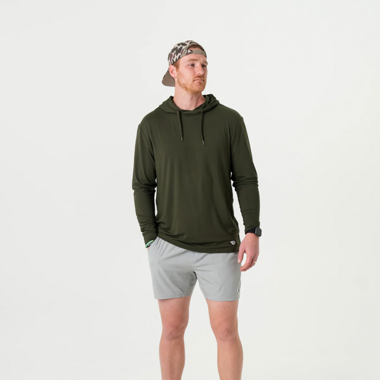 Performance Hoodie - Mallard Green