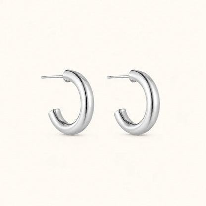 Muse Hoops - Silver