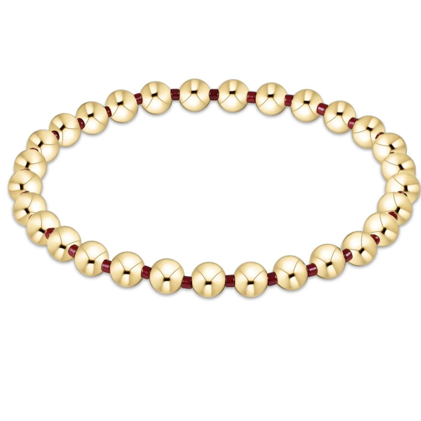 Gameday Hope Grateful 5mm Bead Bracelet