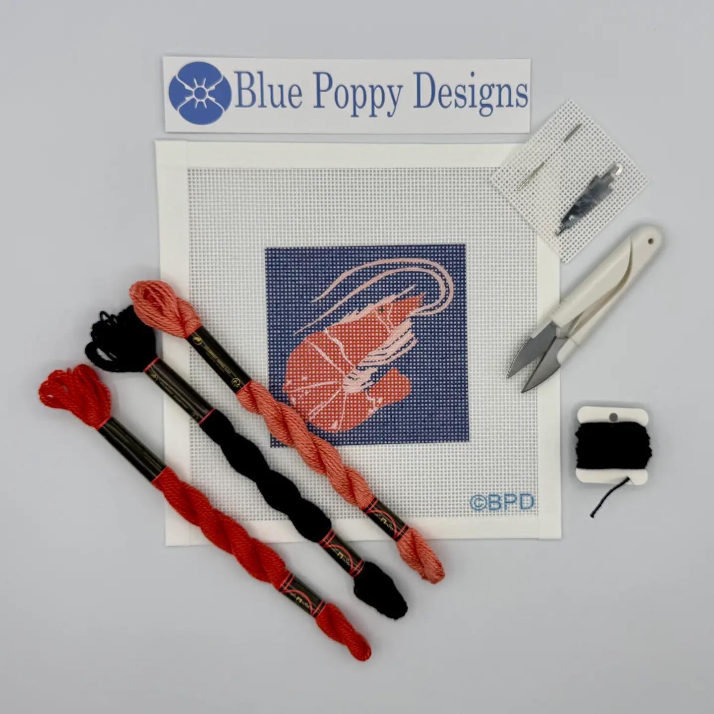 Shrimp Needlepoint Kit